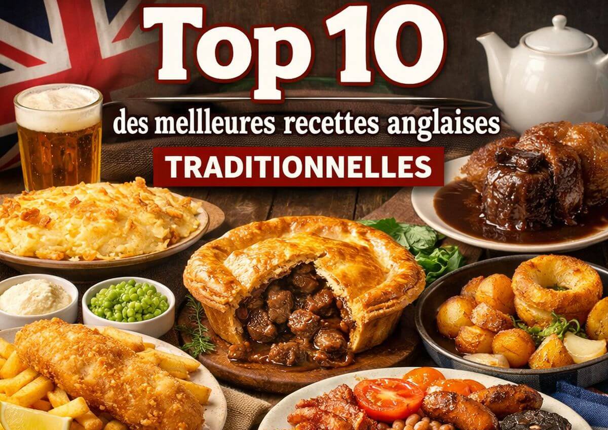Top 10 des meilleures recettes anglaises traditionnelles