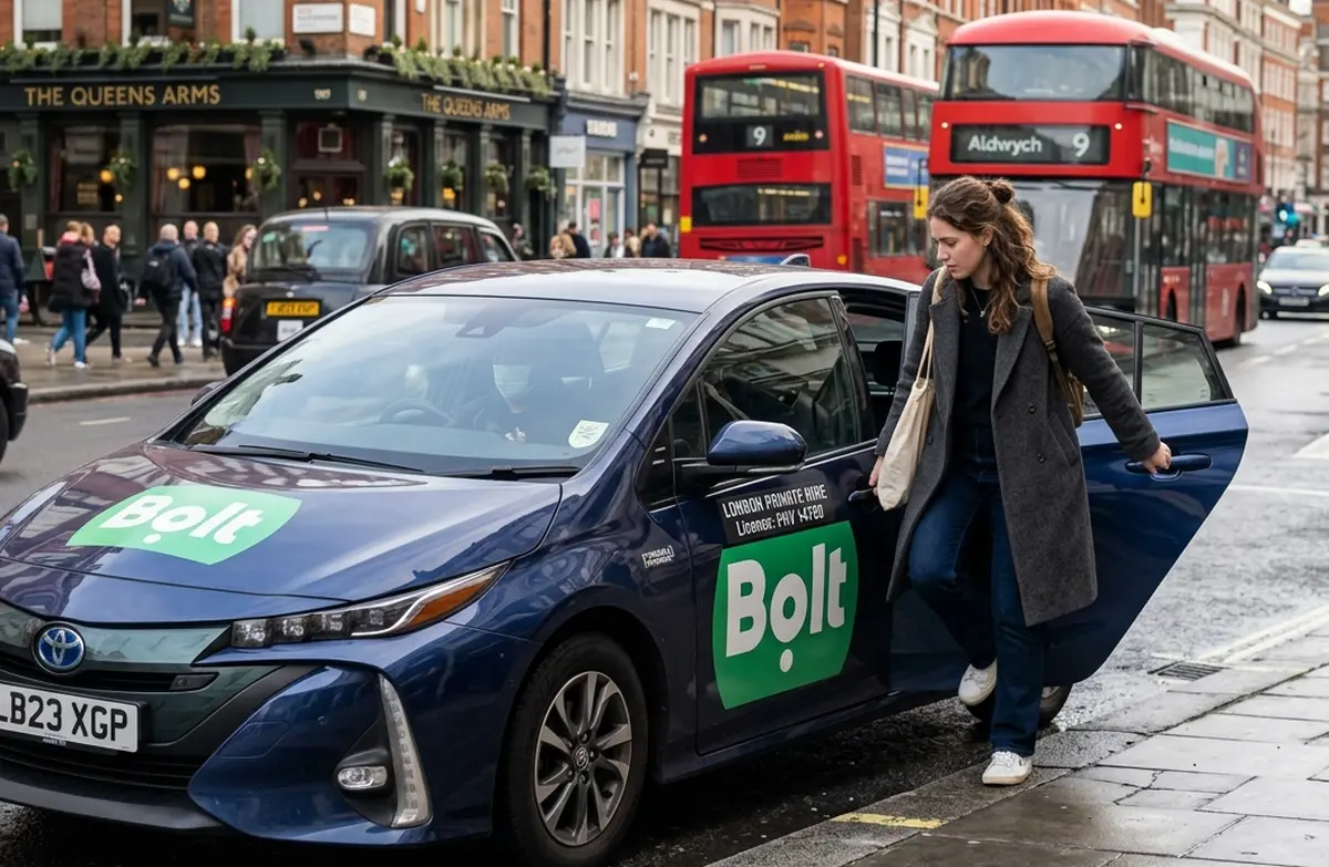 Uber, Bolt, FREE NOW quelle est la meilleure app VTC en Angleterre